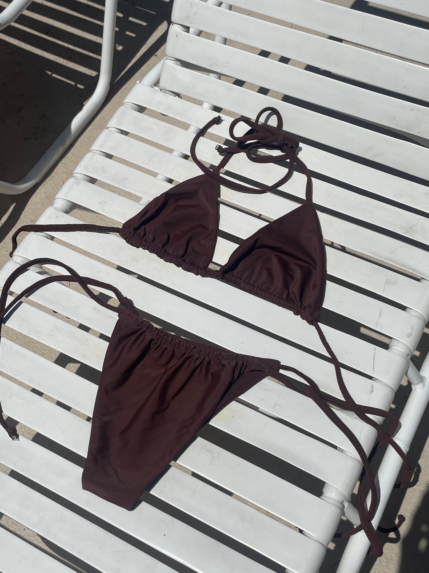 Cappuccino Katie Bikini Top