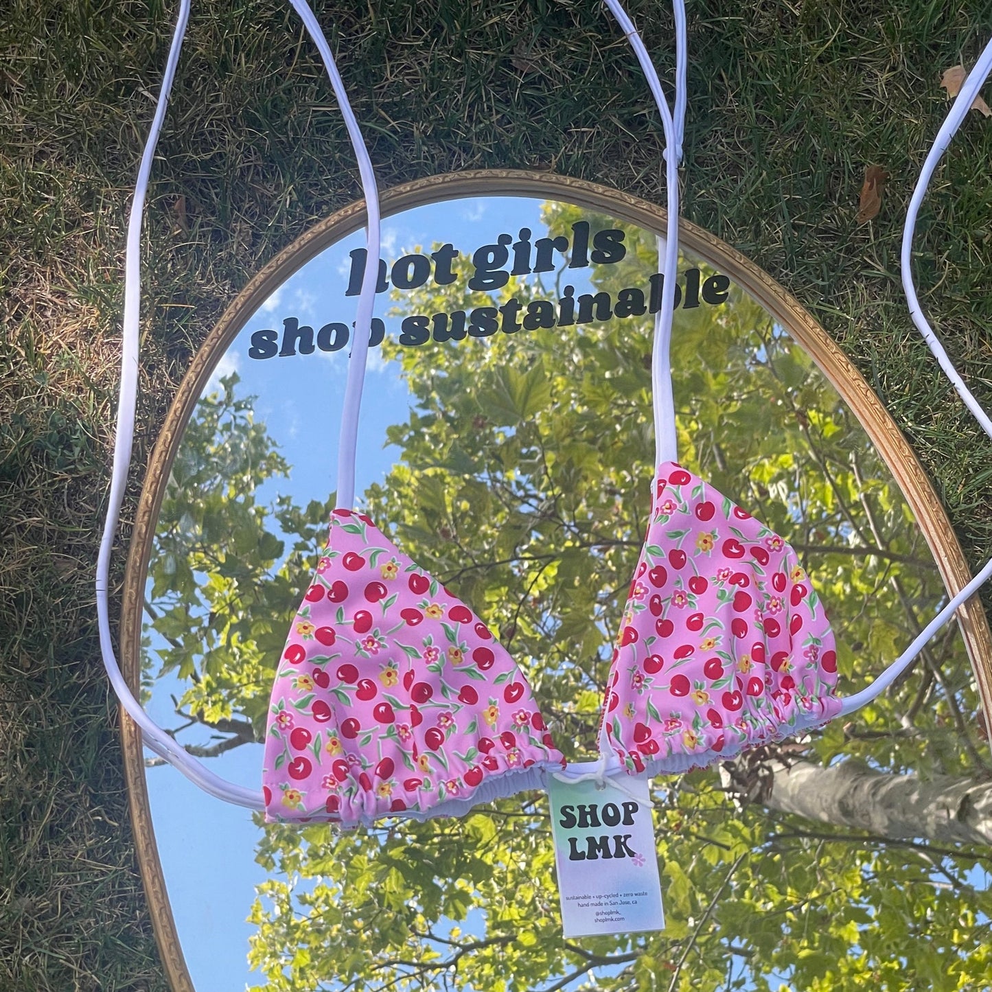 Cherry Katie Bikini Top