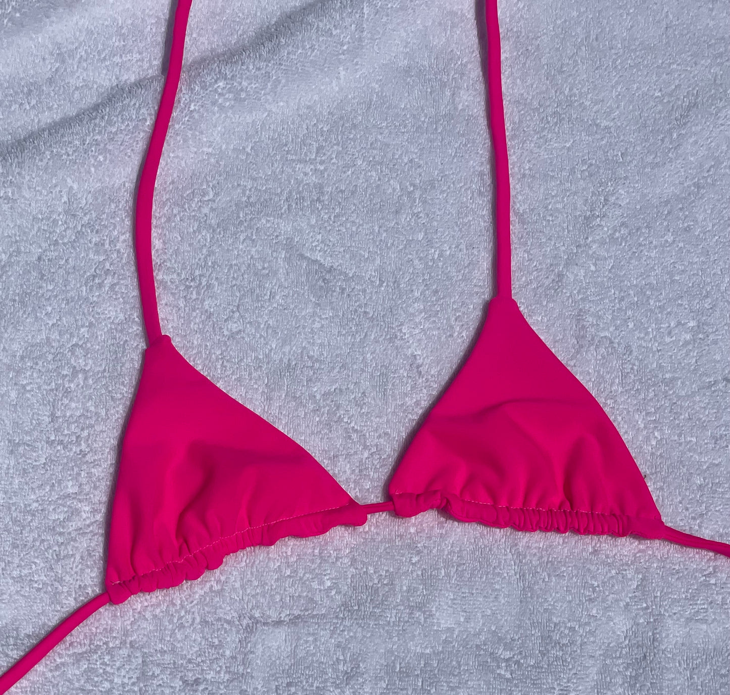 Neon Pink Katie Bikini Top