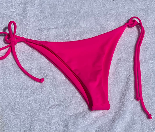 Neon Pink Jenn Bikini Bottoms