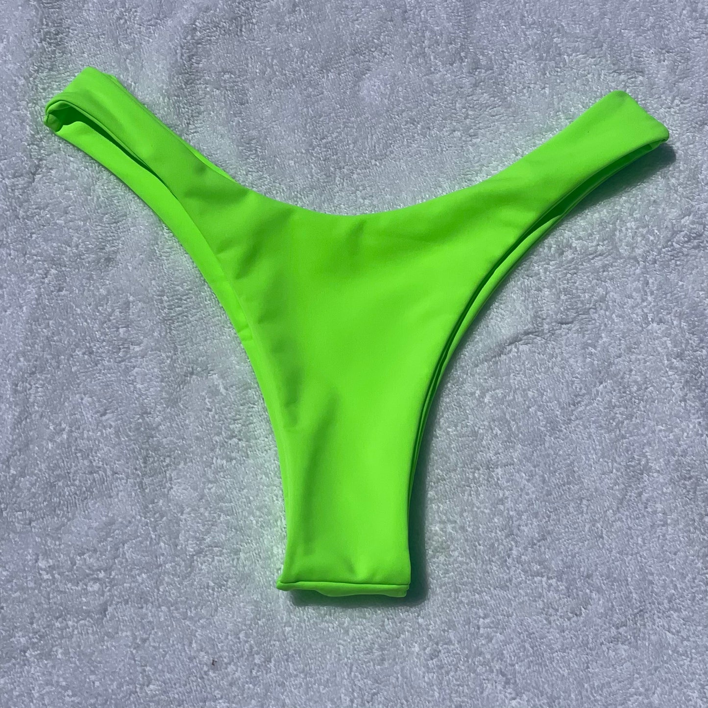 Neon Green Taylor Bikini Bottoms