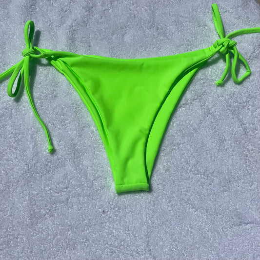 Neon Green Jenn Bikini Bottoms