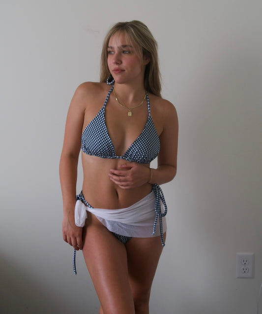 White mesh sarong